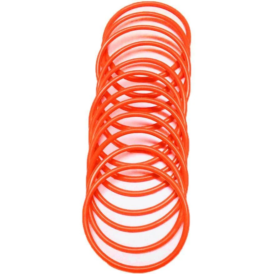 Neon UV Bright Gems Gummies Wristband Shag Jelly Band Bangle Bracelets - 12pcs in One Pack - Image 10