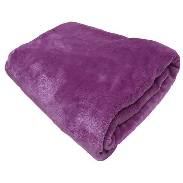 Soft Mink Blankets Travel Throws Camping Pet Size 125cm x 150cm Single Double Size Bed Throwover - Image 11
