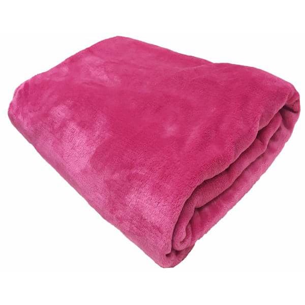 Soft Mink Blankets Travel Throws Camping Pet Size 125cm x 150cm Single Double Size Bed Throwover - Image 4