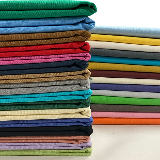 Plain Cotton Fabric Lining Quilting Sheeting Clothing Craft Costume Material 60 Inches 150cm Extra Wide