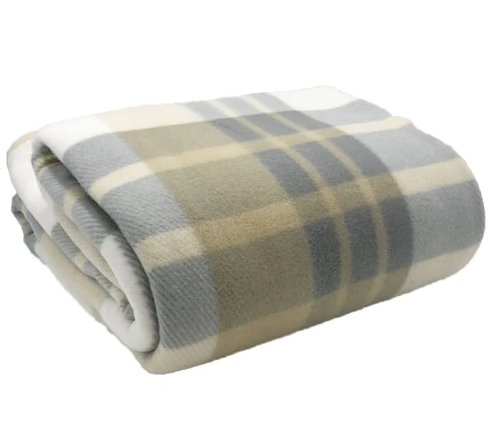 Tartan Blanket | Plaid Throws Size 125cm x 150cm Picnic Beach Bed Fleece Throwover - Image 10