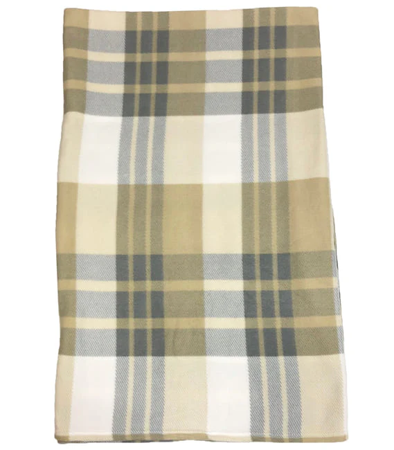 Tartan Blanket | Large Plaid Throws Picnic Beach Bed Fleece Throwover - Image 11