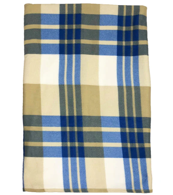 Tartan Blanket | Large Plaid Throws Picnic Beach Bed Fleece Throwover - Image 12