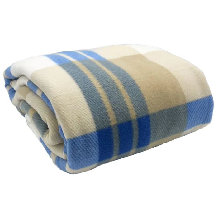 Tartan Blanket | Large Plaid Throws Picnic Beach Bed Fleece Throwover - Image 14