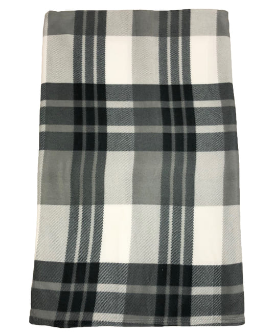Tartan Blanket | Large Plaid Throws Picnic Beach Bed Fleece Throwover - Image 3