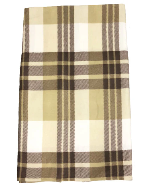 Tartan Blanket | Large Plaid Throws Picnic Beach Bed Fleece Throwover - Image 8