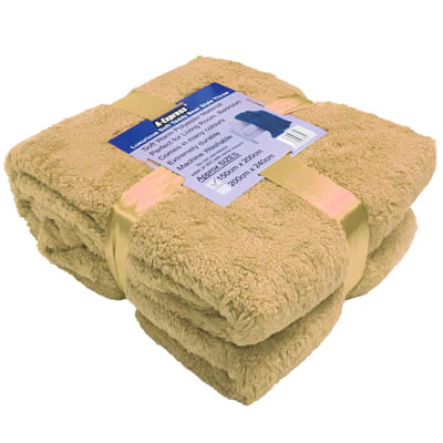 Teddy Blanket and Sherpa Throw Ideal For Bed, Travel, Picnic & Pets - Image 11