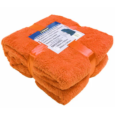 Teddy Blanket and Sherpa Throw Ideal For Bed, Travel, Picnic & Pets - Image 8