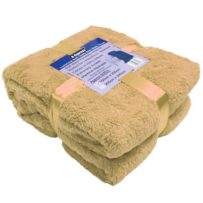 Teddy Blanket and Sherpa Throw Size 125cm x 150cm Ideal For Bed, Travel, Picnic & Pets - Image 11