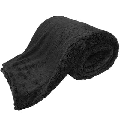 Teddy Blanket and Sherpa Throw Size 125cm x 150cm Ideal For Bed, Travel, Picnic & Pets - Image 3