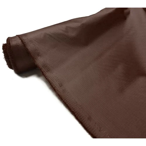 Waterproof Ripstop Fabric 3.8oz Coffee Brown - Image 2